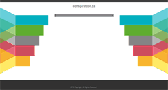 Desktop Screenshot of conspiration.ca