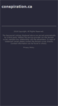 Mobile Screenshot of conspiration.ca